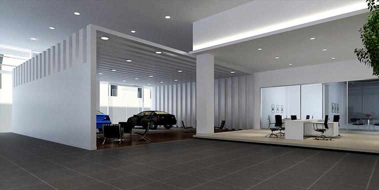 寶馬車行(好德寶4s店)_裝飾設計_浙江華實裝飾工程